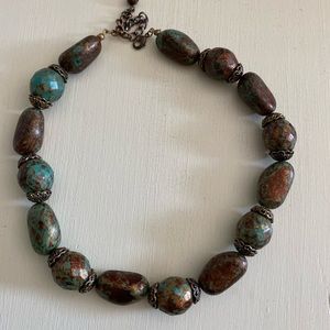 Lia Sophia Turquoise necklace